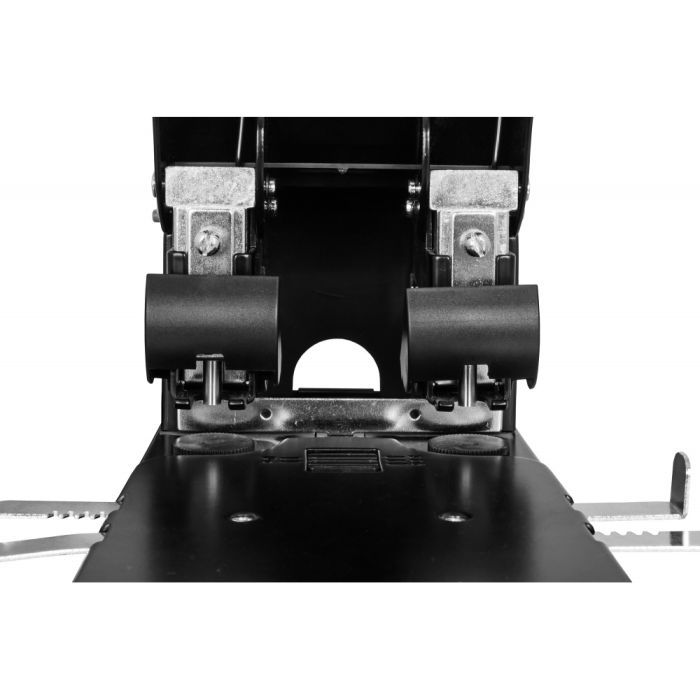 Діркопробивач Economix металевий корпус з лінійкою, до 100 аркушів чорний (E40126) зображення 5