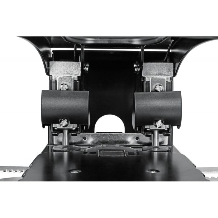 Діркопробивач Economix металевий корпус з лінійкою, до 100 аркушів чорний (E40126) зображення 6