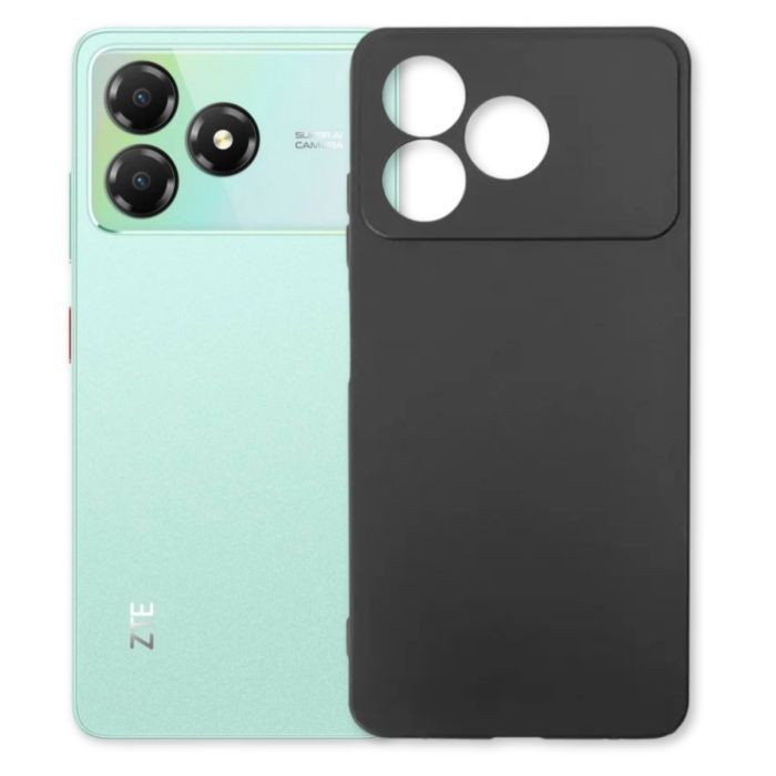 Чохол до мобільного телефона BeCover silicone ZTE Blade A36 / Nubia A36 Black (714936) зображення 2