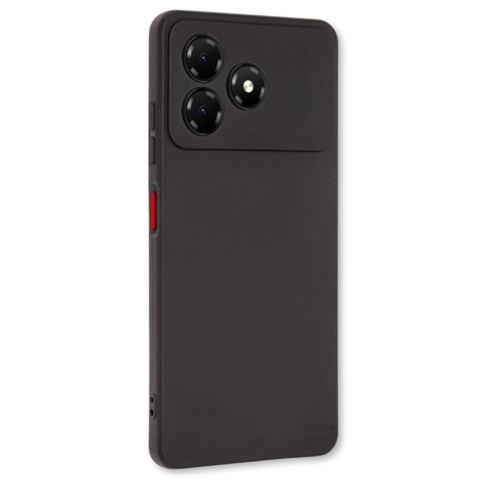 Чохол до мобільного телефона BeCover silicone ZTE Blade A36 / Nubia A36 Black (714936) зображення 3
