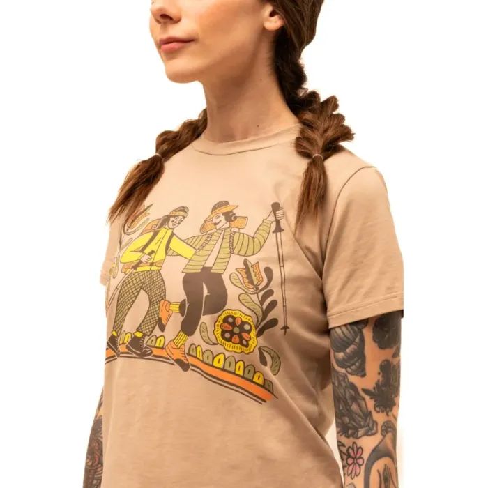 Футболка Turbat Kosiv Wmn light taupe - XS - бежевий (012.004.5740) зображення 2