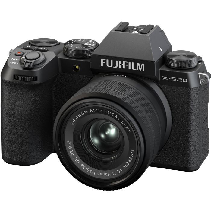 Цифровой фотоаппарат Fujifilm X-S20+ XC 15-45mm F3.5-5.6 Kit Black (16939588)