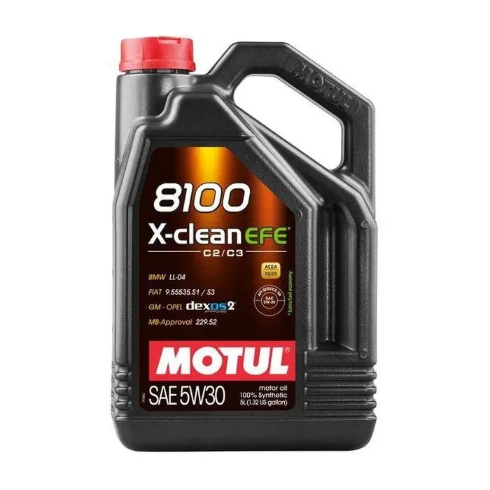 Моторное масло MOTUL 8100 X-clean EFE 5W-30 5л (109471)