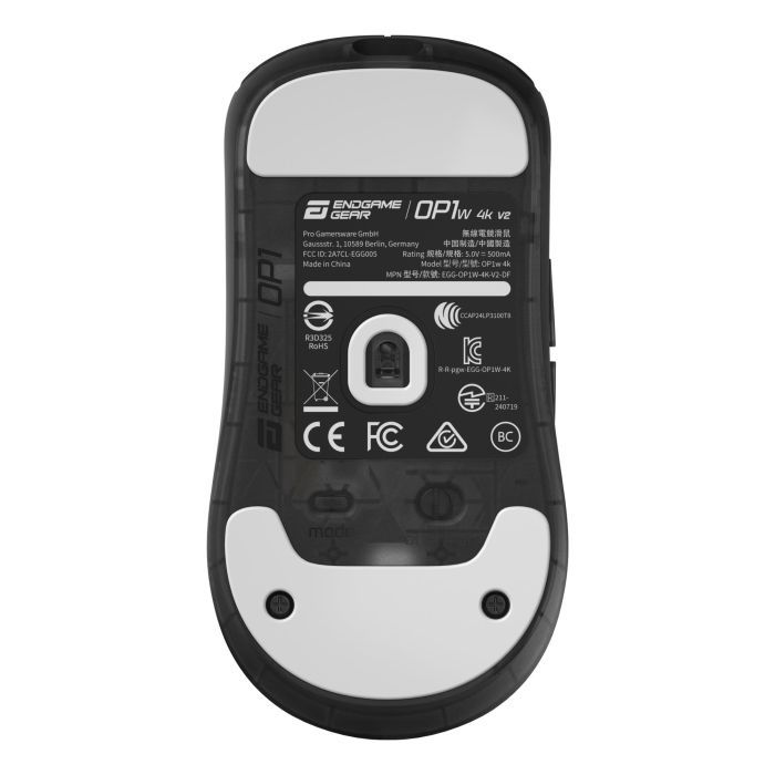 Мышка Endgame Gear OP1 4k v2 Wireless Transparent black (PGW-EG-MOU-073) изображение 10