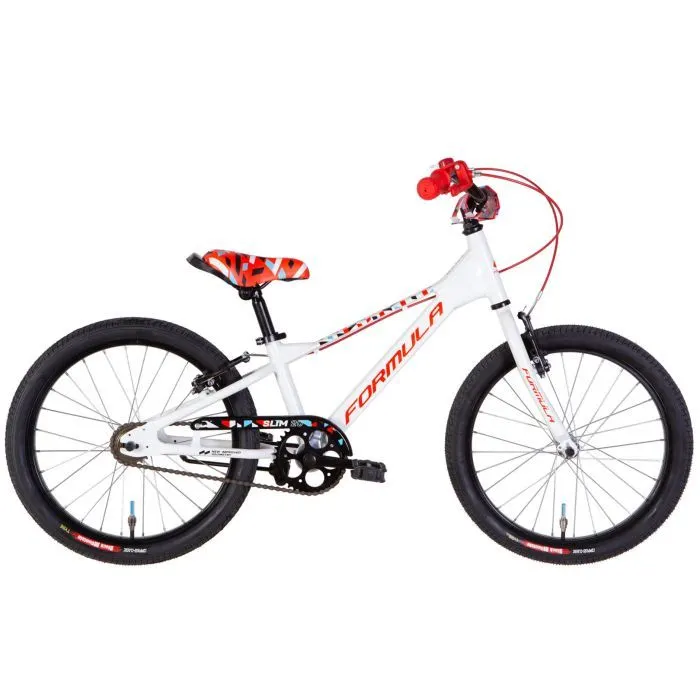 Велосипед Formula 20" Kid SLIM BH рама-10" AL 2026 білий з червоним (OPS-FRK-20-256)