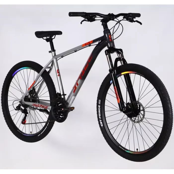 Велосипед Space 27.5" PHAETON DD FR рама-19" AL 2026 сіро-сріблястий (OPS-SP-27.5-088) зображення 2