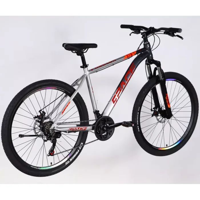 Велосипед Space 27.5" PHAETON DD FR рама-19" AL 2026 сіро-сріблястий (OPS-SP-27.5-088) зображення 3