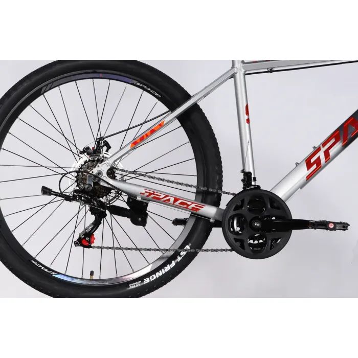 Велосипед Space 27.5" PHAETON DD FR рама-19" AL 2026 сіро-сріблястий (OPS-SP-27.5-088) зображення 5