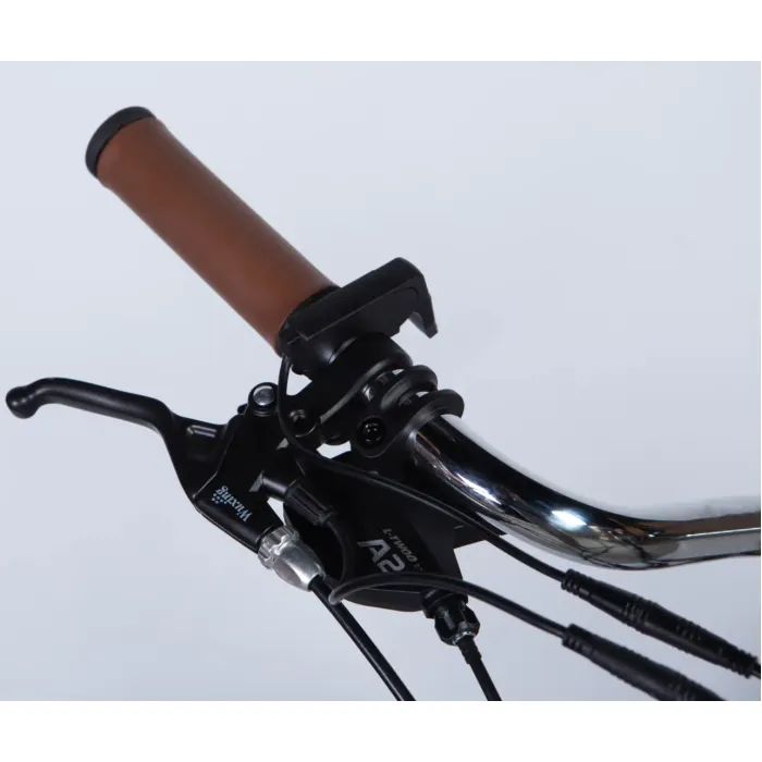 Електровелосипед Dorozhnik 28" eRETRO Vbr FR рама-19" 36B 13А*г 500Вт 2026 чорний (ELB-D-28-113) зображення 7