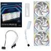 Кулер для корпуса Lian Li UNI Fan SL WIRELESS LCD 120-3 REVERSE (G99.12RSLLCD1W3B.00) изображение 2