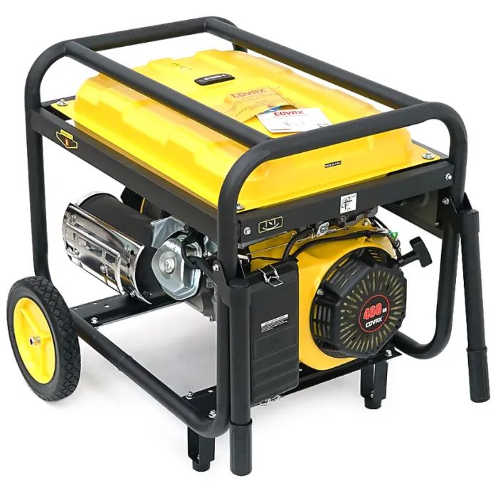 Генератор COVAX CV10000LD-E2, 7.0kW, 220V, 50Hz, DC12V, 18HP, ручной/электро стартер, 25L (CV10000LD-E2) изображение 2