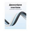 Дата кабель USB-C to USB-C 2.0m PD100W 5A braided L502 white Ugreen (35221) изображение 3