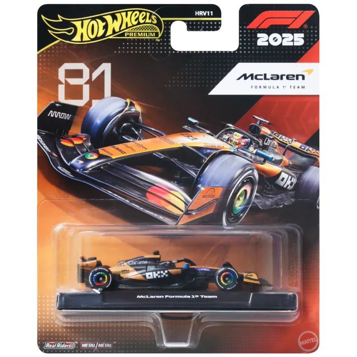 Машина Hot Wheels Formula 1 Oscar Piastri 81 (JKD81) изображение 6