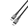 Дата кабель USB-C to USB-C 1.0m 100W black Grand-X (CC-08B) зображення 3