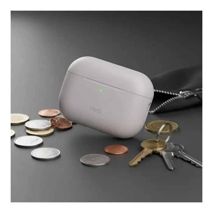 Чехол для наушников Uniq Lino для AirPods Pro 3 gen Silicone Pink (8886463696873) изображение 8