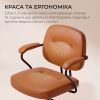 Офісне крісло Sihoo L3 PVC Brown (L3D-M101) зображення 10