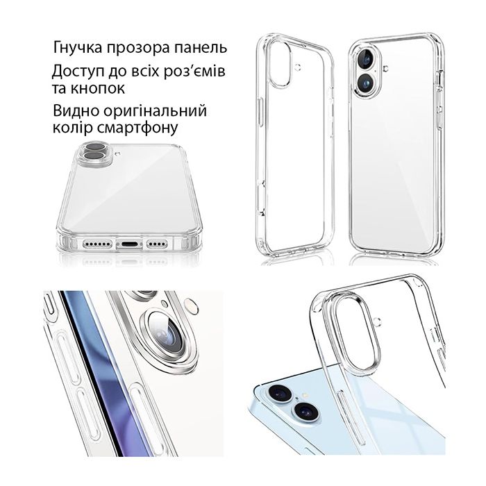 Чехол для мобильного телефона Dengos TPU Realme 12 4G Clear (DG-TPU-TRP-55) изображение 4