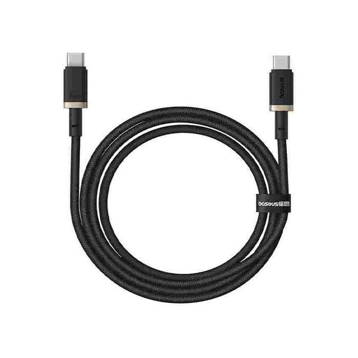 Дата кабель USB-C to USB-C 2.0m 100W black Baseus (1111395)