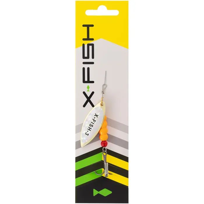 Блесна X-Fish Trophy 11g 3 Gold rainbow (1917.06.11) изображение 2
