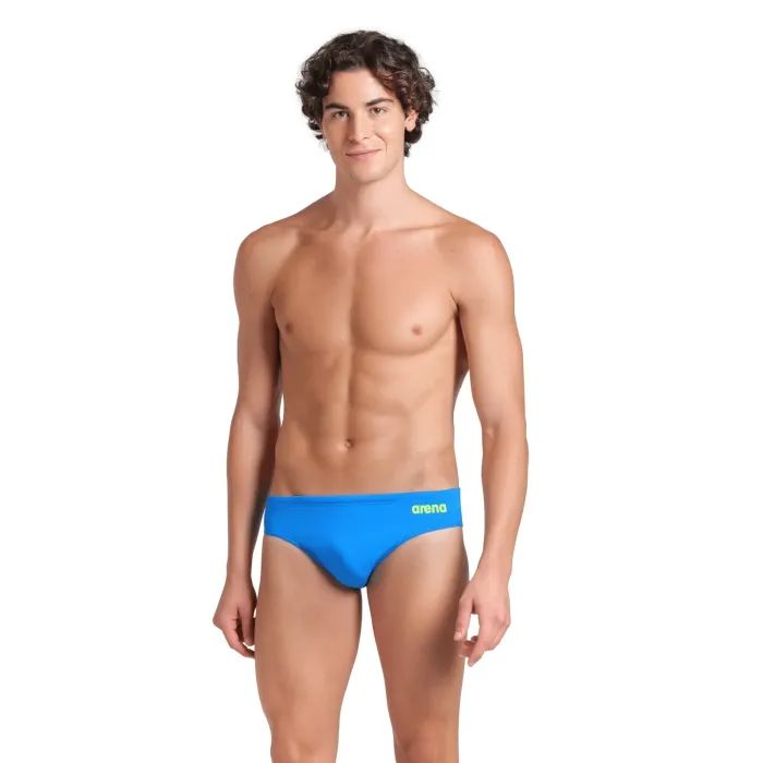 Плавки Arena Team Swim Briefs Solid 004773-504 темно-сірий 75 (3468337617723)
