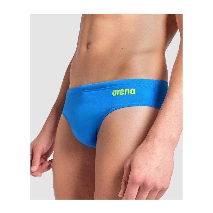 Плавки Arena Team Swim Briefs Solid 004773-504 темно-сірий 75 (3468337617723) изображение 4