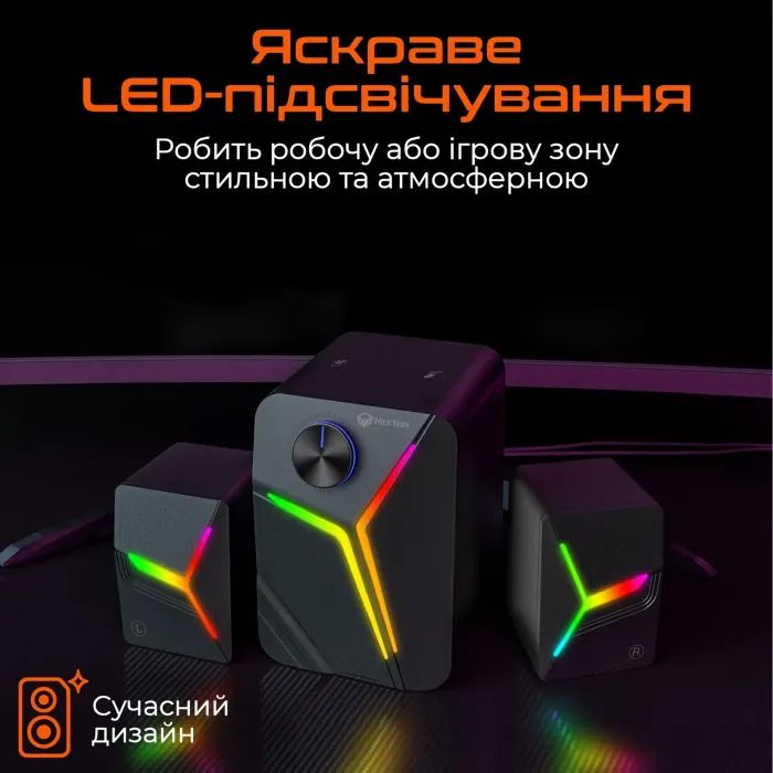 Акустическая система Meetion SP2111 Black (MT-SP2111BT-A) изображение 3