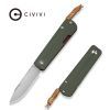 Нож Civivi Slippy Sendy, Green G10, Satin (C24075B-1) изображение 7