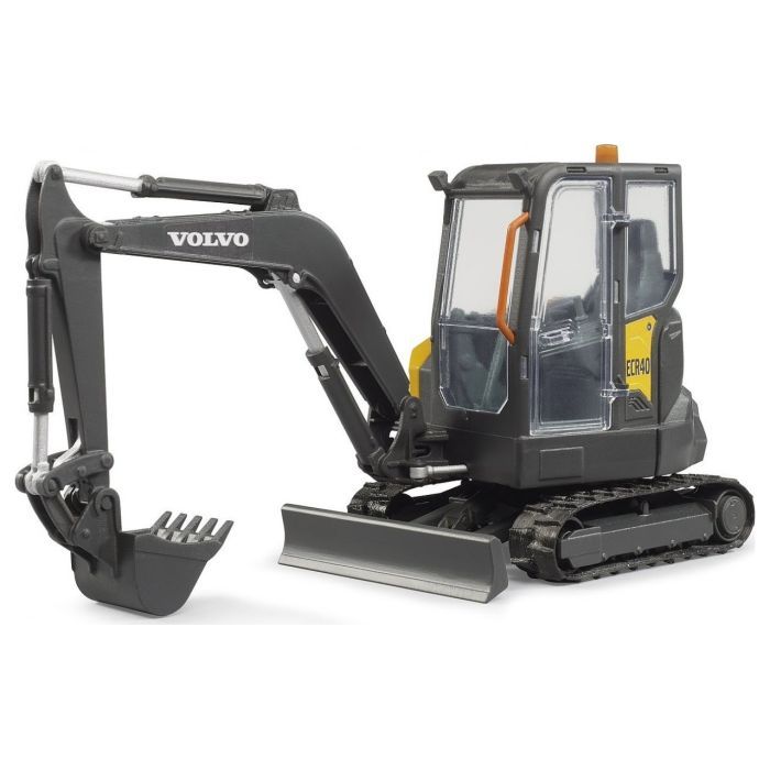 Масштабная модель автомобиля Bruder Компактный экскаватор Volvo ECR40 (02465)