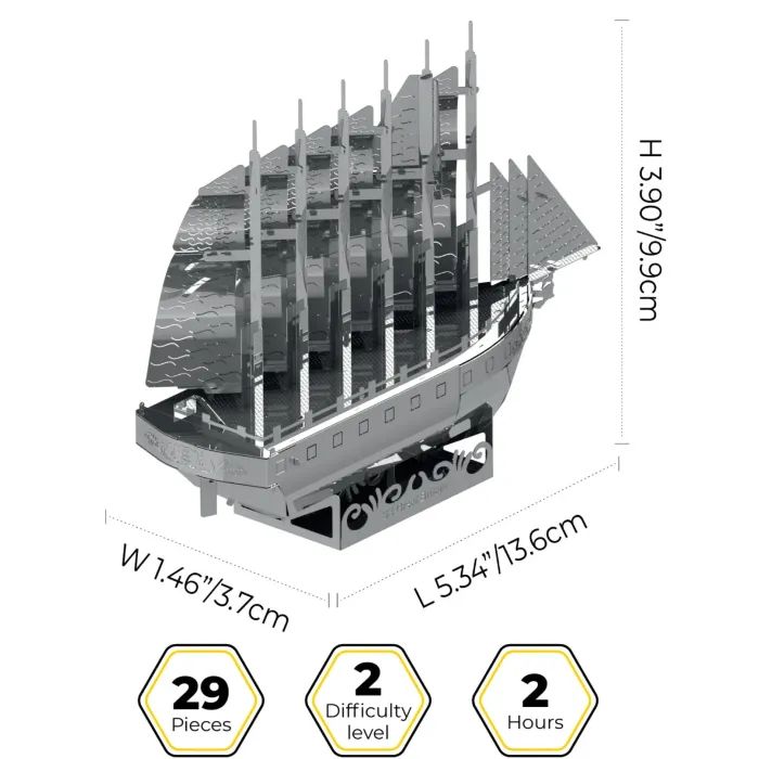 Конструктор Metal Time Коллекционная модель SS Great Britain Корабль (MT080) изображение 4