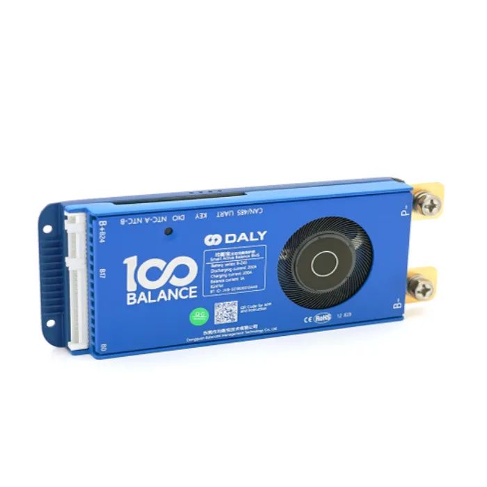 BMS контроллер DaLy LiFePO4 8-24S 200A с Bluetooth CAN активный балансир (DaLy 8-24S/200A)