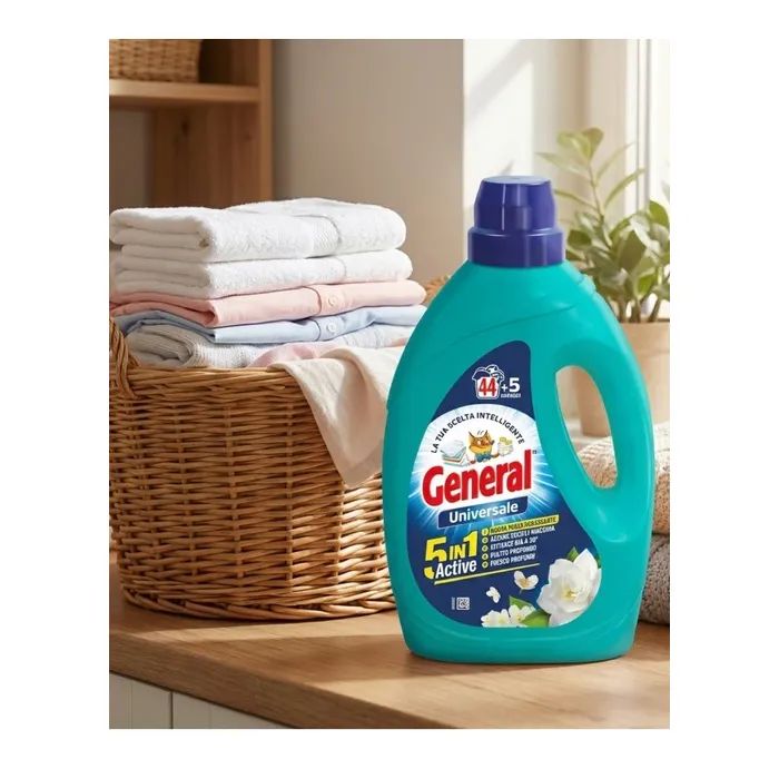 Гель для стирки General 5-в-1 Универсальный 1.98 л (8001990039041) изображение 3
