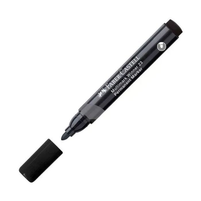 Маркер Faber-Castell перманентный Multimark Winner 23, цвет черный (32839)