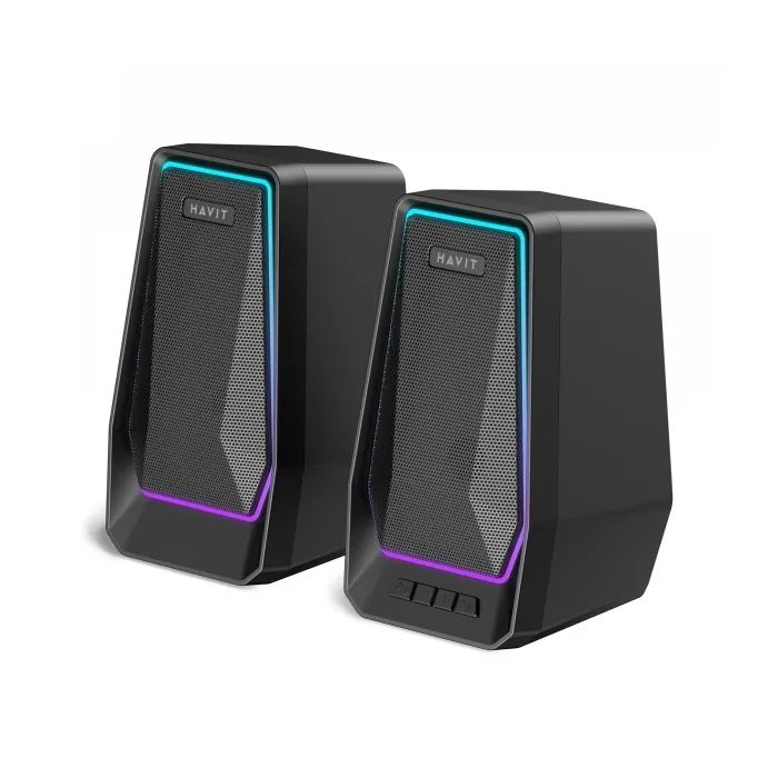 Акустическая система Havit SK769BT 10W RGB USB Black (6939119050139)