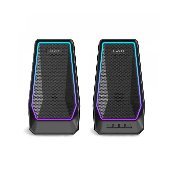 Акустическая система Havit SK769BT 10W RGB USB Black (6939119050139) изображение 2