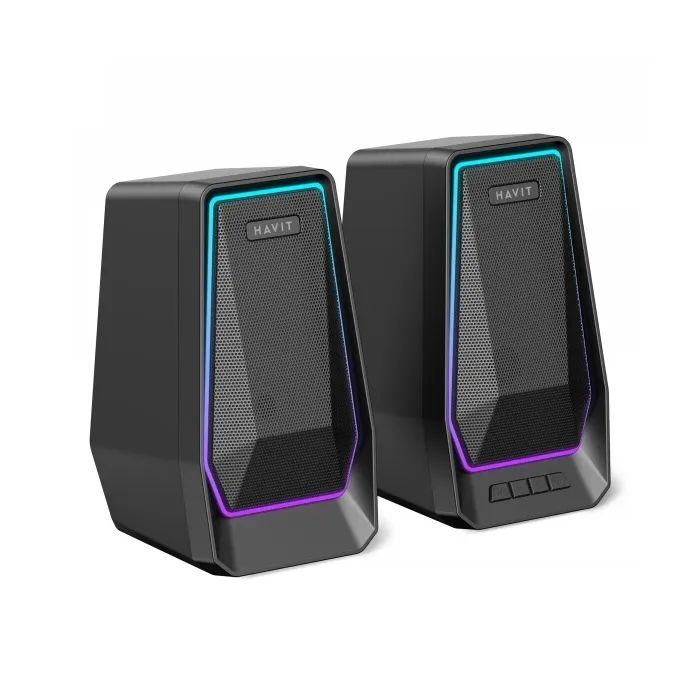 Акустическая система Havit SK769BT 10W RGB USB Black (6939119050139) изображение 4