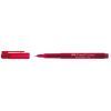 Лайнер Faber-Castell BROADPEN 1554 червоний, 0,8 мм (25785) зображення 2