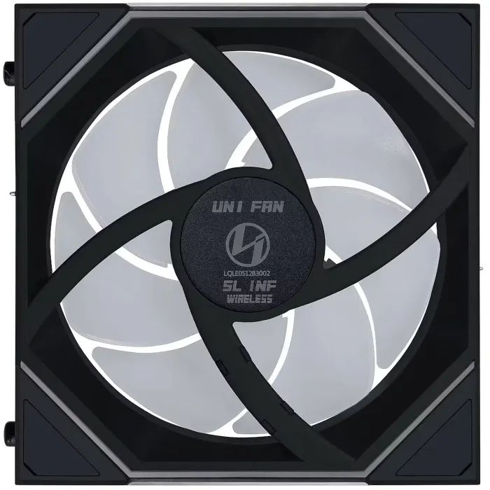 Кулер для корпуса Lian Li Uni Fan SL-INF WIRELESS 120-3 REVERSE (G99.12RSLIN1W3B.00) изображение 5