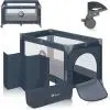 Детский манеж Lionelo Stefi BLUE GREY (LO-STEFI BLUE GREY) изображение 7