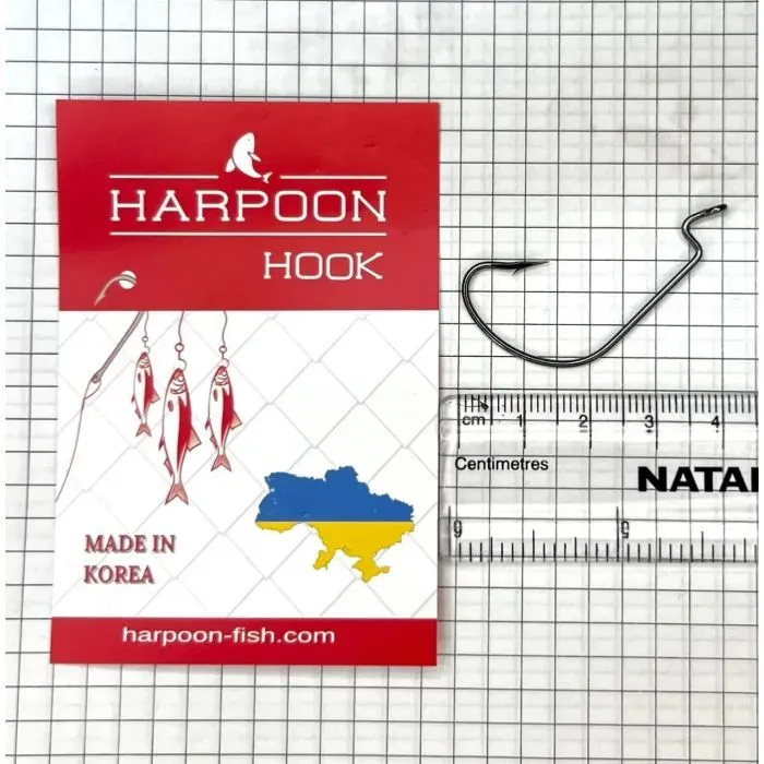 Крючок Harpoon OFFSET No.3/0 5шт (7407000008242)