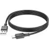 Дата кабель USB 2.0 AM to USB-C 1.0m silicone X101 Assistant black HOCO (6942007604079) изображение 3