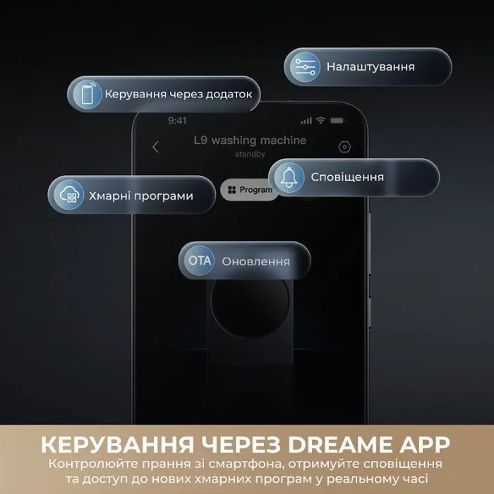 Стиральная машина Dreame L9 (DWF11L90TA) изображение 4