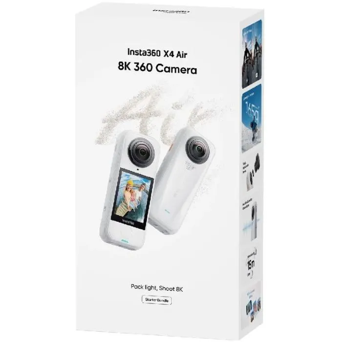 Екшн-камера Insta360 X4 Air Starter Bundle Arctic White (6977644767399) зображення 10