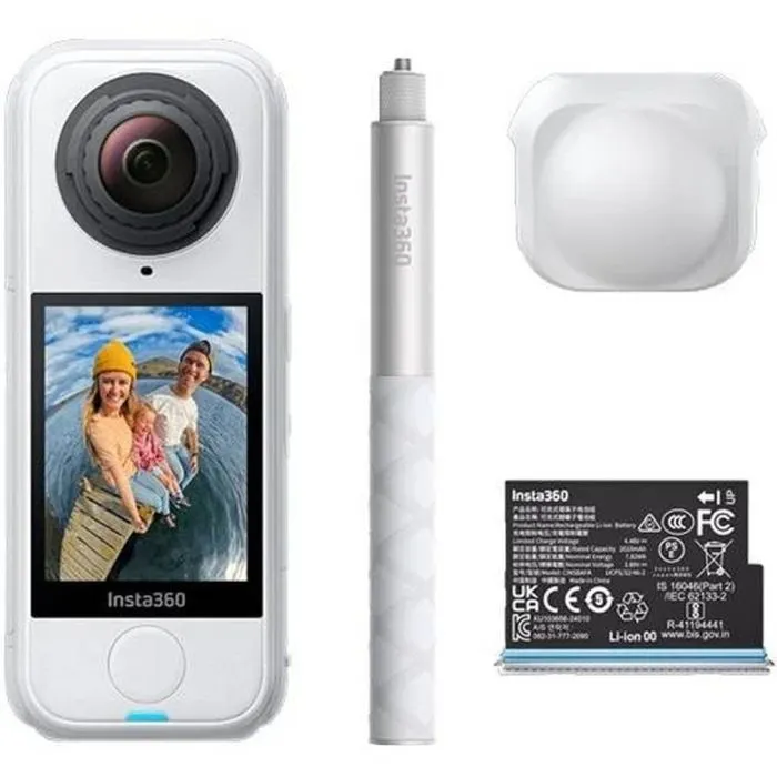 Екшн-камера Insta360 X4 Air Starter Bundle Arctic White (6977644767399) зображення 9