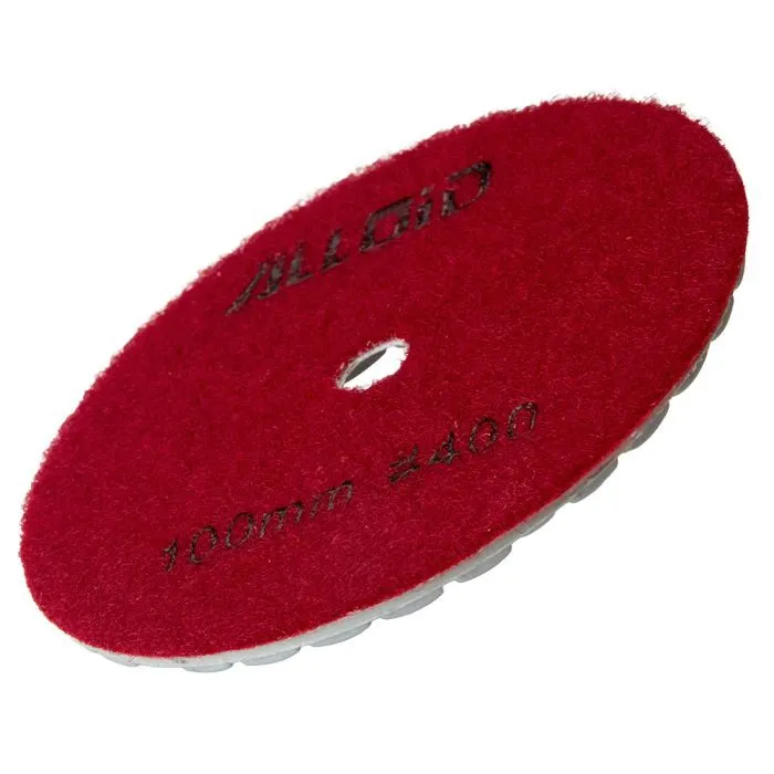 Круг зачистной Alloid Pro, алмазный, шлифовальный, на липучке, HEXAGON, 100мм, зерно 400 (DD-63390) изображение 3