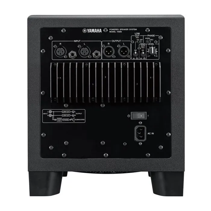 Студійний сабвуфер Yamaha HS8S зображення 3
