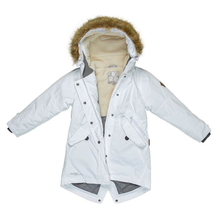 Пальто дитяче Huppa VIVIAN 12490020 білий 00020 128 (4741468687483) зображення 7
