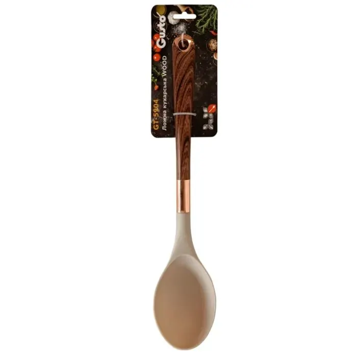 Ложка кухарська Gusto GT-5904 Wood нейлон (118620)