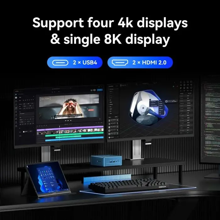 Комп'ютер Geekom IT12 MAX / Ultra5 125U, 16, 500, WIN11 Pro (GMIT12MAXU5125ULP-16500-EU) зображення 7