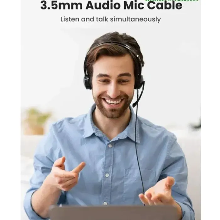 Кабель мультимедийный 3.5mm M to 3.5mm M 3.0m (4pin) AV183 aluminum gray Ugreen (20785) изображение 8