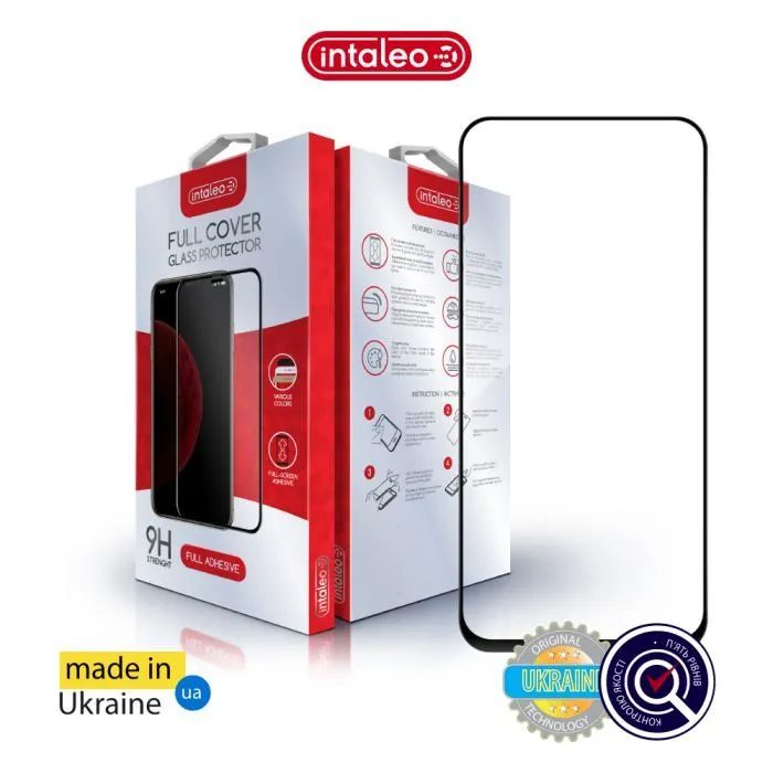 Скло захисне Intaleo Full Glue ESD Xiaomi Redmi 15 Black (1283126625794)